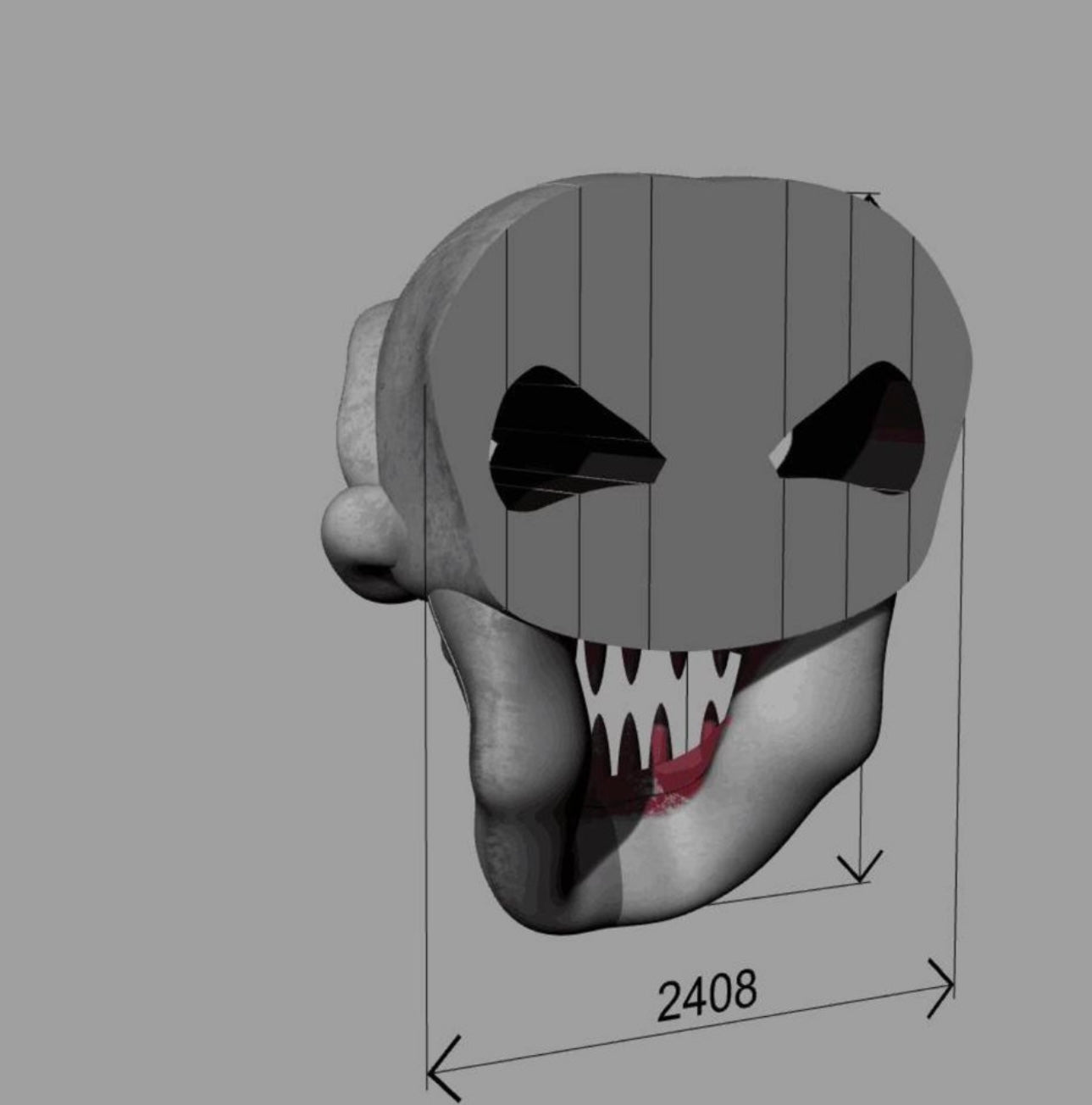 Maske Horror Clown