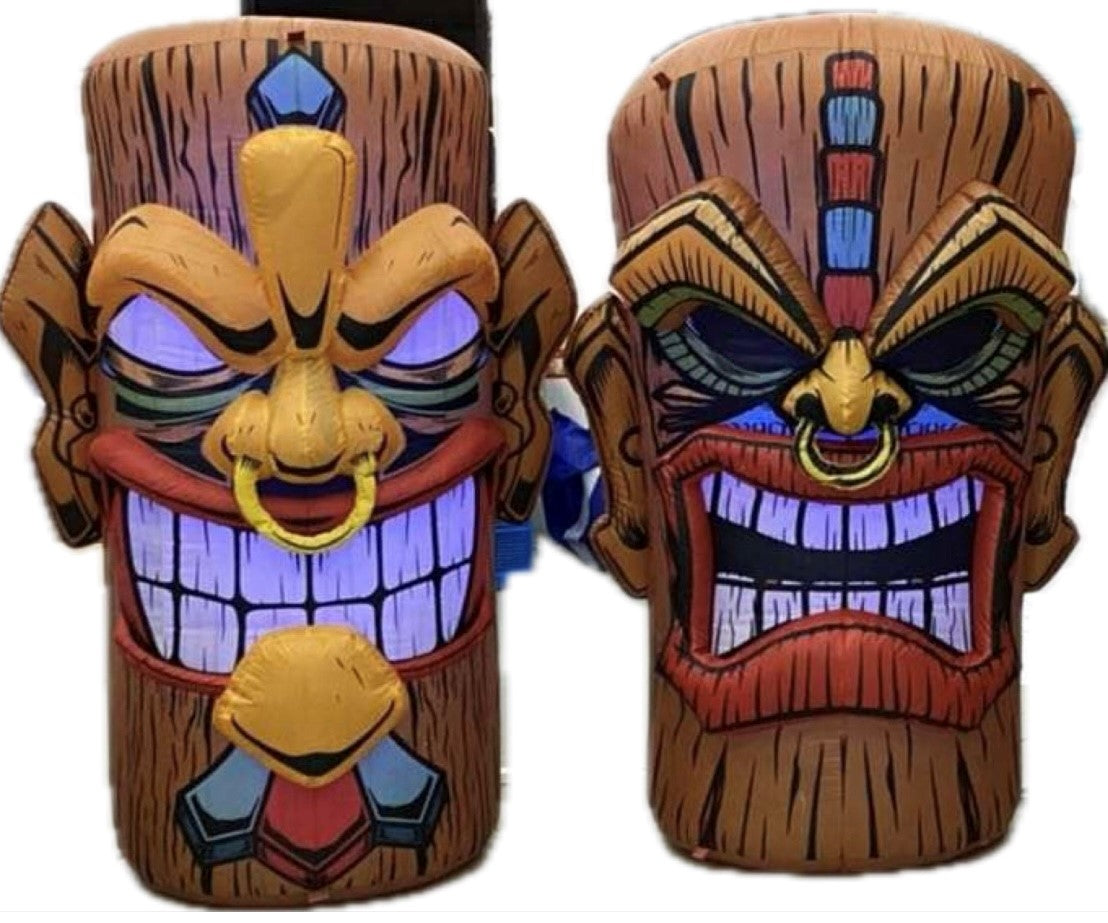 Tiki Statuen klein